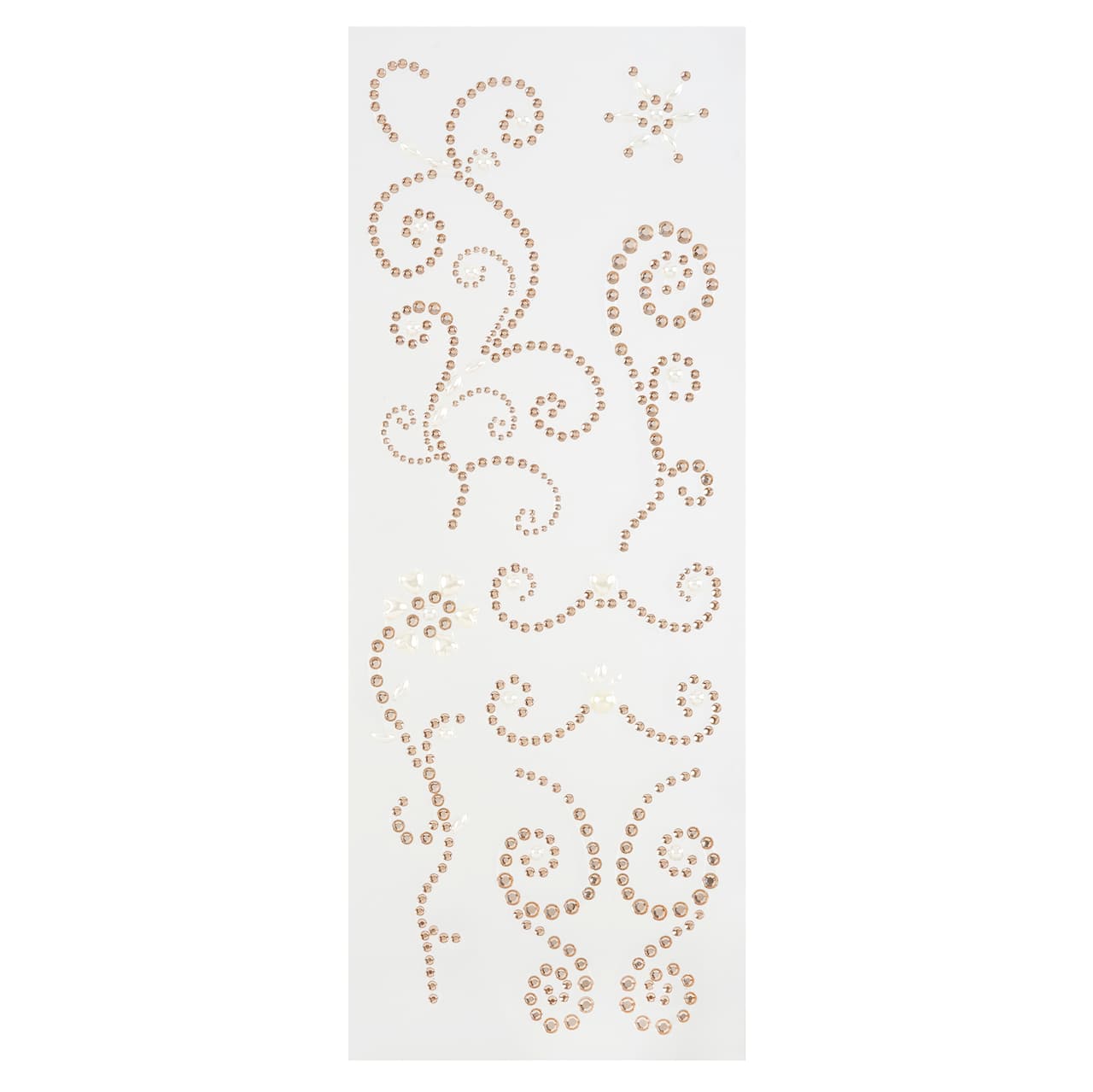 12 Pack: Gold Pearl Border Bling Stickers by Recollections™